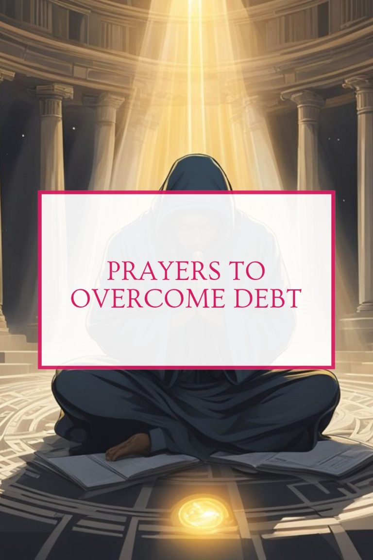 Prayer for Debt Relief