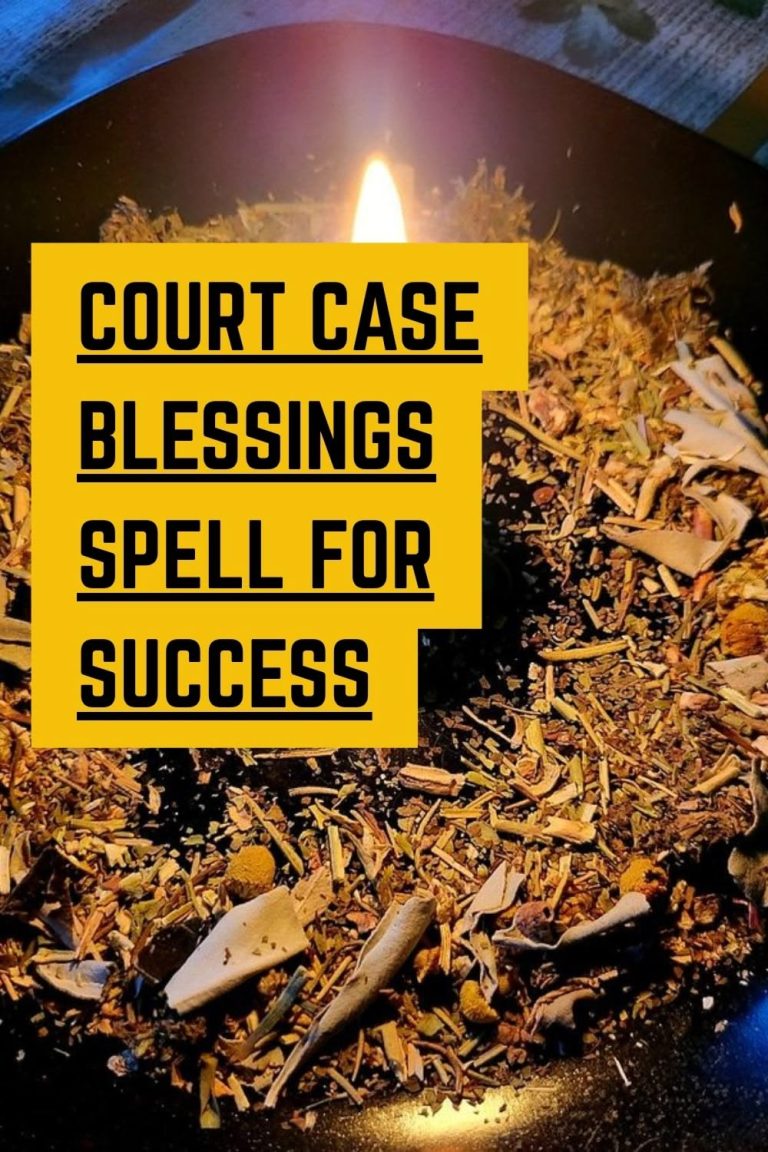 Traditional Healing for Court Cases and Legal Matters
