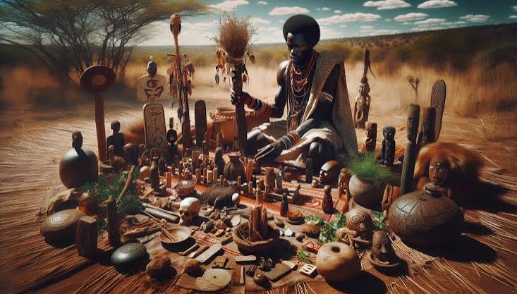 African spiritual practitioner Johannesburg